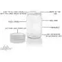 Pinnacle Mercantile Crystal Clear Plastic Mason Jars with Screw on Liner Lids 16 oz Set 6 Made in USA Pinnacle Mercantile Crystal Clear Plastic Mason Jars with Screw on Liner Lids 16 oz Set 6 Made in USA