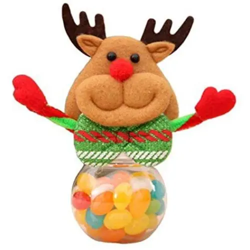 Geschenktüten für Kinder Weihnachten Süßigkeitenbehälter Santa Bag Süße Weihnachtsgeschenktüten und -boxen