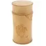 joyMerit Wooden Bamboo Jar Lided Canister For Bathroom & Kitchen Teaware Food Storage - g