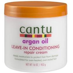 Cantu Argan Oil Leave in Conditioning Repair Cream, 16 Ounce