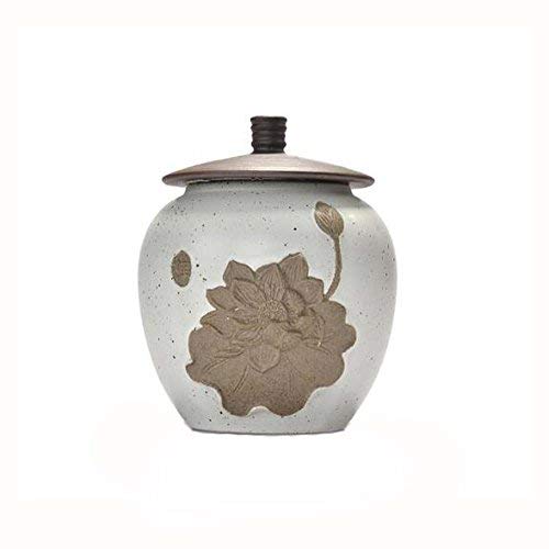 East Majik Chinese Ceramics Tea Jars Coffee Tins Storage White