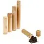 Boîte de Rangement à Thé - 1pc Forme Ronde, Récipient de Rangement à Thé Portable, Pot Artisannalisé en Céramique et Bambou, Idéal pour le Thé, les Épices, les Bijoux, Boîte de Rangement, Caddies. Boîte de Rangement à Thé - 1pc Forme Ronde, Récipient de Rangement à Thé Portable, Pot Artisannalisé en Céramique et Bambou, Idéal pour le Thé, les Épices, les Bijoux, Boîte de Rangement, Caddies.