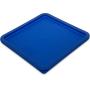 Carlisle 1074260 StorPlus Square Container Lid, 12/18/22 qt, Royal Blue