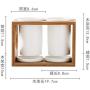 Kitchen Food Storage Jar Airtight Food Storage Kitchen Glass Jar Moisture-Proof Home Multi-Purpose Jam Bottle Cruet Scolapiatti In Ceramica Bianca Con Doppio Tubo Di Scarico