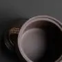 Old Type Tea Storage Jar Ceramic Coarse Pottery Cylinder Seal Box With Lid,B Old Type Tea Storage Jar Ceramic Coarse Pottery Cylinder Seal Box With Lid,B