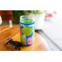 JarJackets Neoprene Mason Jar Protector Sleeve - Fits 24oz (1.5 pint) Jars (4, Multicolor)