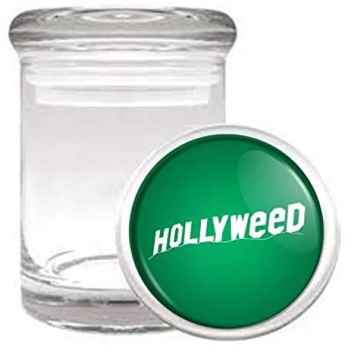 HOLLYWEED Funny Medical Odorless Glass Jar