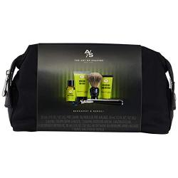 The Art of Shaving 5 Piece Travel Kit with Morris Park Razor, Bergamot and Neroli