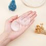 FidgetKute 16~20 Pack Clear Plastic Bead Storage Container Jars with Round Screw-Top Lids 20Pack/30ml