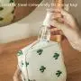 Spray Bottles 8pcs 50ml (2oz) Mini Clear Empty Mist Travel Spray Bottle with 2 Funnels and 1 Cleaning Cloth for Essential Oils, Travel and Perfumes Spray Bottles 8pcs 50ml (2oz) Mini Clear Empty Mist Travel Spray Bottle with 2 Funnels and 1 Cleaning Cloth for Essential Oils, Travel and Perfumes