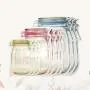 Cabilock 10 Pcs Mason Jar Zipper Bags Reusable Snack Sandwich Ziplock Bags Seal Storage Bags Leakproof Food Saver Bags for Meat Fruit Vegetables