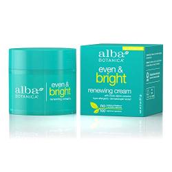 Alba Botanica Even and Bright Renewal Cream 2 Fl. Oz (Packaging May Vary)