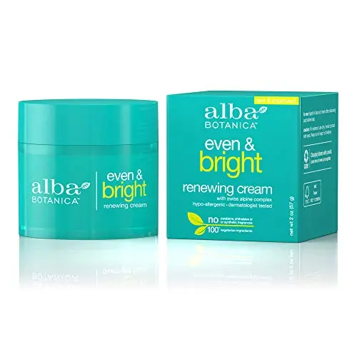 Alba Botanica Even and Bright Renewal Cream 2 Fl. Oz (Packaging May Vary) Alba Botanica Even and Bright Renewal Cream 2 Fl. Oz (Packaging May Vary)