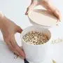 2Pcs Versiegelte Aufbewahrungskrüfte für Gewürze Tank Behälter für Essen Mit Dichtung Deckel Flasche Kaffee Tee Caddy Küchen Dichtungsbehälter