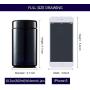 Snow Diamond 300ml (10 fl oz) Black Violet Ultraviolet Glass Wide Mouth Screw Top Jar Premium UV Protected Storage and Smell Proof Herb Container (1, 300ml)