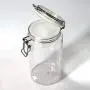 Xdodnev Kunststoff Rund Clip Top Behälter mit Dichtung für Lebensmittelbehälter, Geschirr, Vorratsglas, Küchenhelfer, Mehl, Pasta, Gewürz-Organizer, 1500 ml