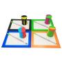 SZBS A Set Silicone Container Mat 11ml Container Wax Oil Container Concentrate Storage Containers Wax Silicone Jar With a Metal Rod (Random)
