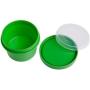 chefensty Empty Plastic Bottle Facial Mask CoṠ&ṁetic Cream Containers Split Charging Jars