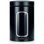 Brabantia Window Canister, 1.4 L - Matt Black