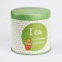Nicoles Workshop Colorful Dot Mini Storage Metal Jar,Covered,&quotTea",Green