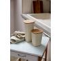 Wenko Derry Storage Jar 0.75 L with Bamboo Lid and Silicone Ring Airtight and Aromatic Capacity 0.75 L
