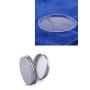 2PCS 50ml/1.7oz Cobalt Blue Cream Jars Storage PET Plastic Refillable Empty Container Jars Storage Pot Vial With Aluminium Screw Cap and Inner Pad For Creams Lotions Ointments Cosmetics