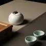 Teespender-Behälter für Tee, Zucker, Kaffeebohnen, Keramik-Teespender, Küchen-Aufbewahrungsbehälter, Tee-Flasche & Behälter, Zuckerbehälter, Gewürzbehälter
