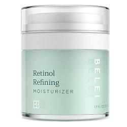 Belei by Amazon: Retinol Vitamin A Refining Moisturizer, Fragrance Free, Paraben Free, 1.7 Fluid Ounce (50 mL)