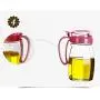 LQQGXLCondiment bottle, jar condiment storage box Oil dispenser glass oil bottle olive oil vinegar syrup bottle dispenser LQQGXLCondiment bottle, jar condiment storage box Oil dispenser glass oil bottle olive oil vinegar syrup bottle dispenser