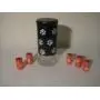 Housewares International 9-1/4-Inch Glass Pet Treats and Snacks Storage Jar, Black Background & Free Dog Waste Bags 5 bags Housewares International 9-1/4-Inch Glass Pet Treats and Snacks Storage Jar, Black Background & Free Dog Waste Bags 5 bags