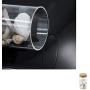 Mini Clear Glass Storage Jars Bottle with Cork Gifts fit for Kitchen Decoration