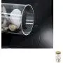 Kleine klare Glasbehälter mit Korken – Geeignet für Dekoration, Geschenkidee für Küche.