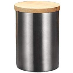 Glasbehälter mit Deckeln für Müslis, Kaffee, Trockenfrüchte – Airtight, BPA-frei, Groß, Edelstahl (304) für Küche, Pantry-Organisation, Candy-Behälter, 500ml
