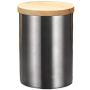 Cookie Jar Cereal Coffee Storage Containers Jar with Lids Airtight Bpa Free Large, Food Storage Containers Jar 304 Stainless Steel for Kitchen Pantry Organization Canister Candy Bulk, 500mL