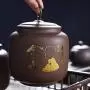 Keramik-Dosen für Müsli, Tee und Feuchtigkeitsschutzbehälter, Küchen-Lagerbehälter (Farbe: C)