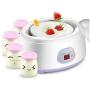 JTGYA Cuisine Yogurt Maker, Automatic Digital Yogurt Maker Machine with Set Temperature, Includes Reusable Glass Jars for Instant Storage