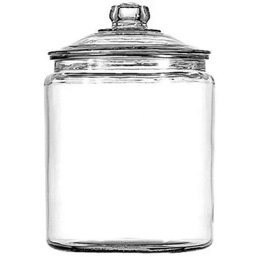 Lot de 2 Jars Heritage Hill de 1 Gallon de Anchor Hocking, Modèle 11993ECOM, Transparents.