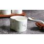 Mini Spice Jars Creative marbled kitchen ceramic seasoning jar set