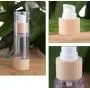 2 PCS Flacons 30ml/1oz en Bambou Plastique Naturel Sans Pompe à Vide avec Couvercle Transparent – Récipients de Stockage Réutilisables pour Crèmes, Lotions, Essences. 2 PCS Flacons 30ml/1oz en Bambou Plastique Naturel Sans Pompe à Vide avec Couvercle Transparent – Récipients de Stockage Réutilisables pour Crèmes, Lotions, Essences.