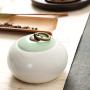 Food Stash Jar Ceramic Mini Tea Container Box Colourful Kitchen Storage Jars Sugar Bottles Dry Fruit Sealed Cans Candy Tanks,Jixuehong