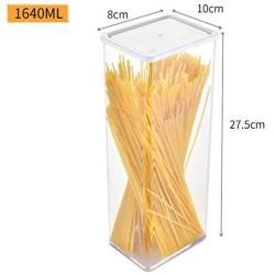 Transparent Plastic Sealed Cans Food Storage Box Refrigerator Refrigerated Seal Milk Powder Nuts Snacks Coffee Beans Sealed Storage Containers Food Dispensers