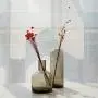 Chic European Natural Glass Storage Jar Bottle Scandinavian Nordic Elegant Desk Storage Bottle Organizer Flower Container Decor,1 Chic European Natural Glass Storage Jar Bottle Scandinavian Nordic Elegant Desk Storage Bottle Organizer Flower Container Decor,1