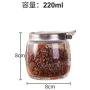 Kitchen Food Storage Jar Airtight Food Storage Kitchen Glass Jar Moisture-Proof Home Multi-Purpose Jam Bottle Cruet Spice Box Glass