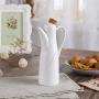| Storage Bottles & Jars | Ceramic Gravy Boats Porcelain Olive Oil Pot Soy Sauce Vinegar Seasoning Can Oil Bottle Kitchen Cooking Tools Storage Bottles | by HUDITOOLS | 1 PCs