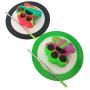 SZBS A Set Silicone Round Mat 22ml Container Cloud Shape Container Wax Oil Container Concentrate Storage Container Wax Silicone Jar With a Metal Rod (Black, 10)