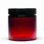 Amber 4 oz Plastik Behälter mit Schwarzen Deckeln 6er Pack mit Mini-Behälter – PET Runder Wiederverwendbarer Behälter