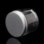 Pukido 150ml Klarer Rundes PET-Behälter mit Aluminium Schraubdeckel Lebensmittelbehälter Versiegelt