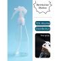 ROISOOT 200ml Plastic Empty Fine Mist Spray Bottle for Hair/Alcohol/Plant Water/Cleaning Solution 3 pack