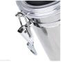 Mccng - Organizer Kitchen - 4pcs Stainless Steel Canister Spice Storage Jar Set Cans Pots Organizer - Table Gold Pans Door Under Utensils Sink Drawer Counter Sugar Cabinet Canisters Organizer Ros