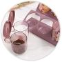 Mini Spice Jars Spice jar bottle kitchen set combination home storage